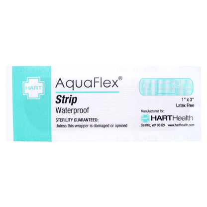 Aquaflex Waterproof Bandage Strips 1x3 (50/Bx)