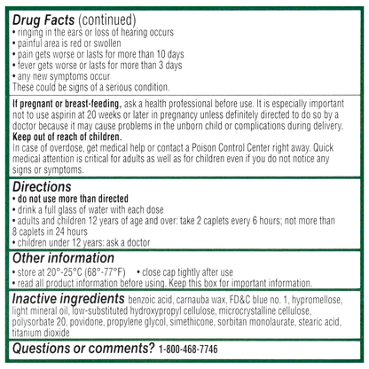 Excedrin Packets 25/Bx