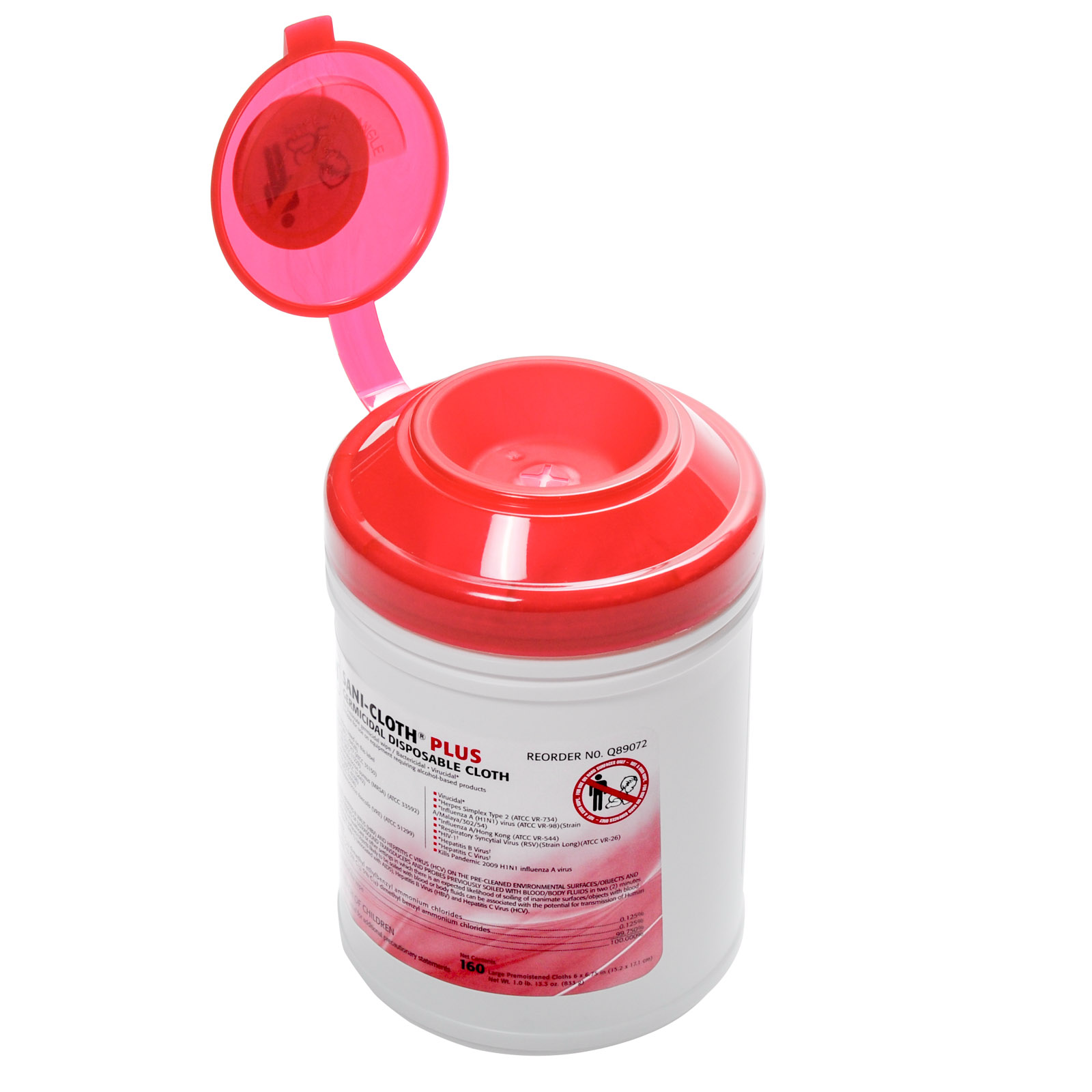 Sani-cloth Plus Surface Disinfecting Wipe 160/tub