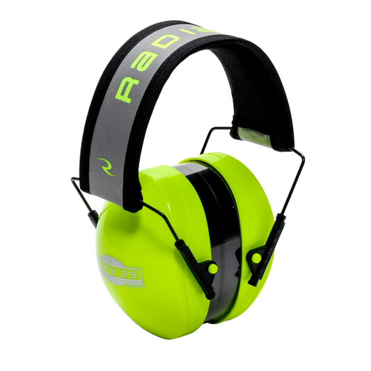 Radians Hi Vis Ear Muff NRR 29 dB High Vis Green
