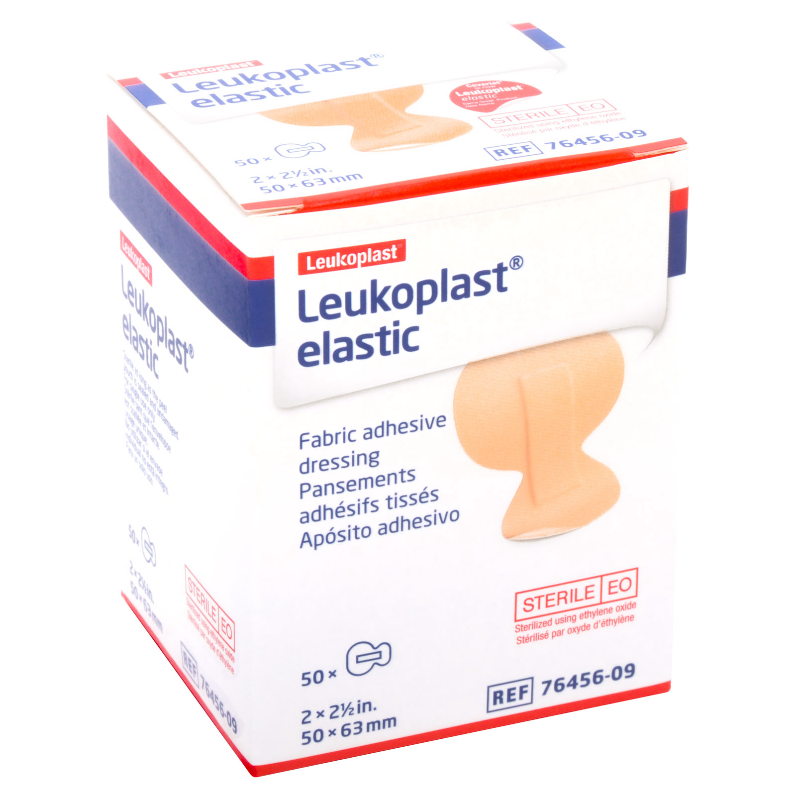 Leukoplast Fabric Elastic Large Fingertip Bandage 50/box