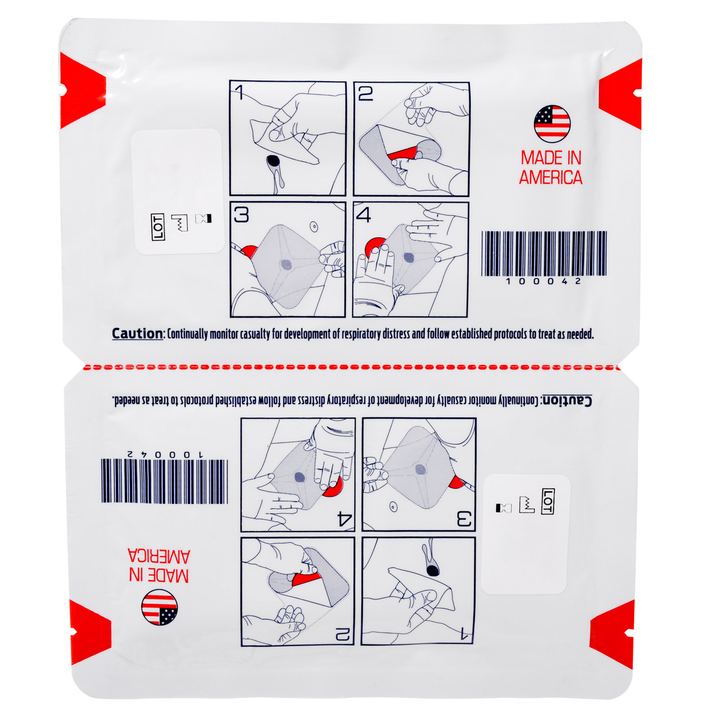 Hyfin Vent Chest Seal Twin Pack