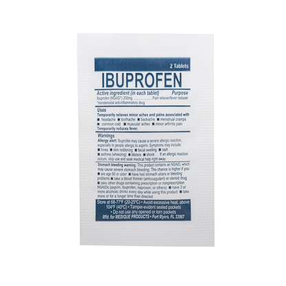 Medifirst Ibuprofen Pain Relief Tablets Industrial Packets