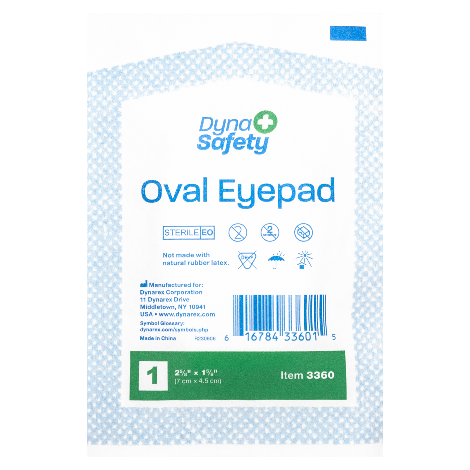 Eye Pads Oval Sterile Each