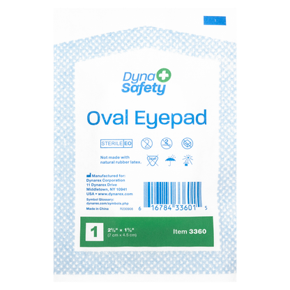 Eye Pads Oval Sterile Each