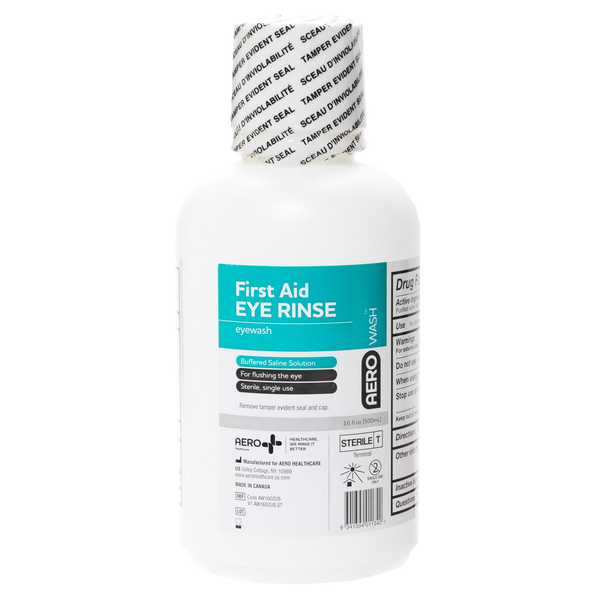 Eye Wash Solution Aero 16 oz MFASCO Health & Safety