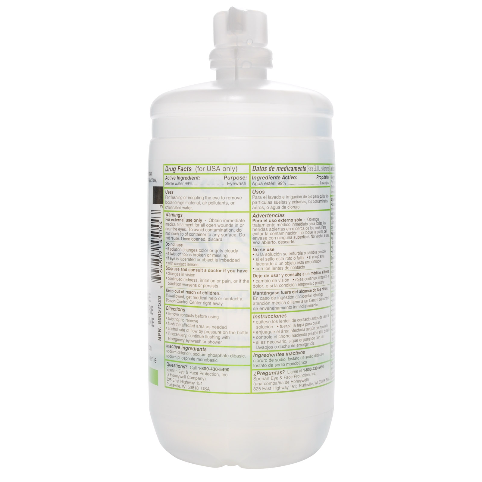 Eye Wash Station Refill Solution 32 Oz