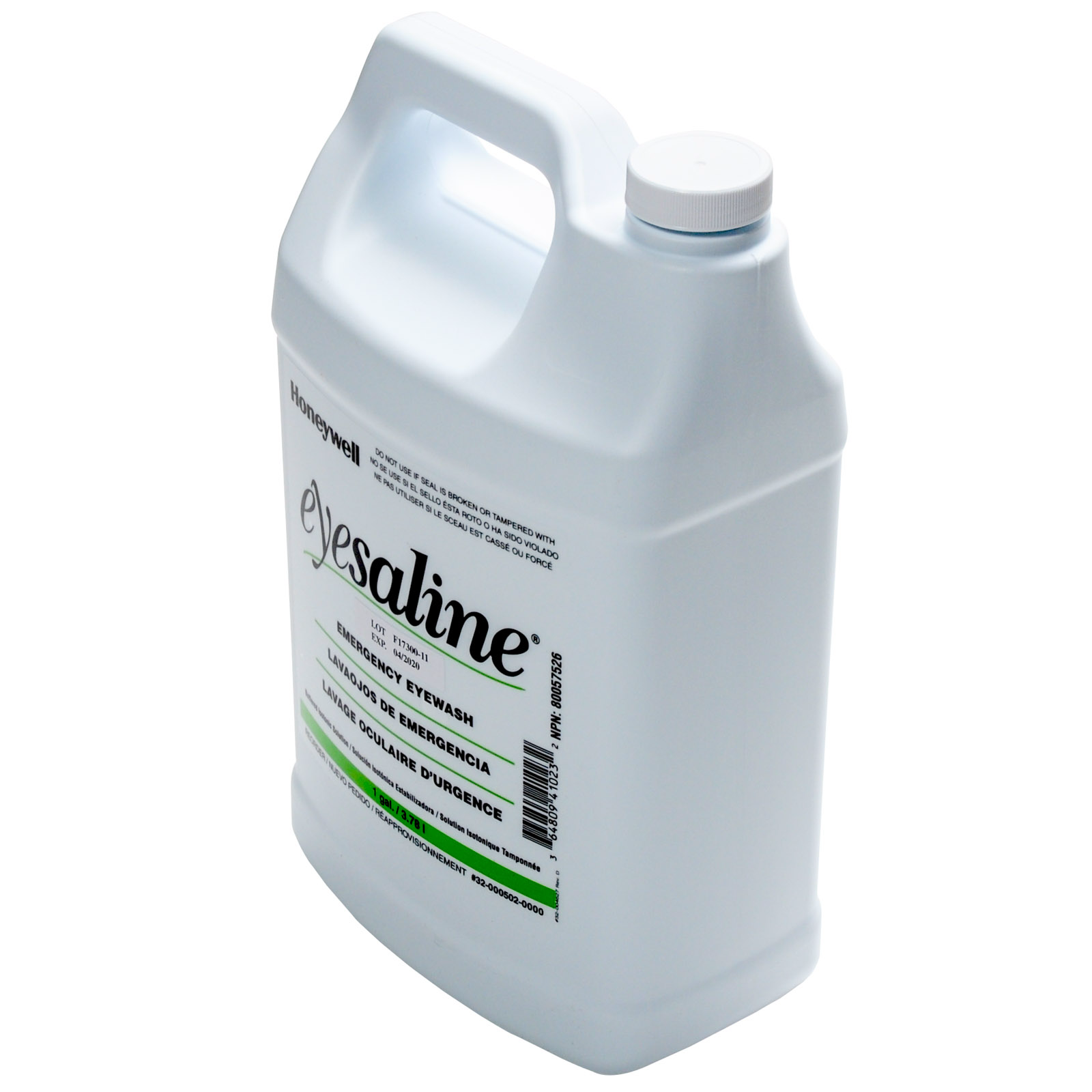 Eye Wash Station Refill Eyesaline Solution Gallon