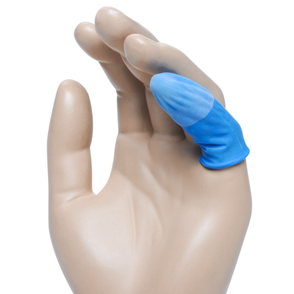 Blue Finger Cots Calapro Large