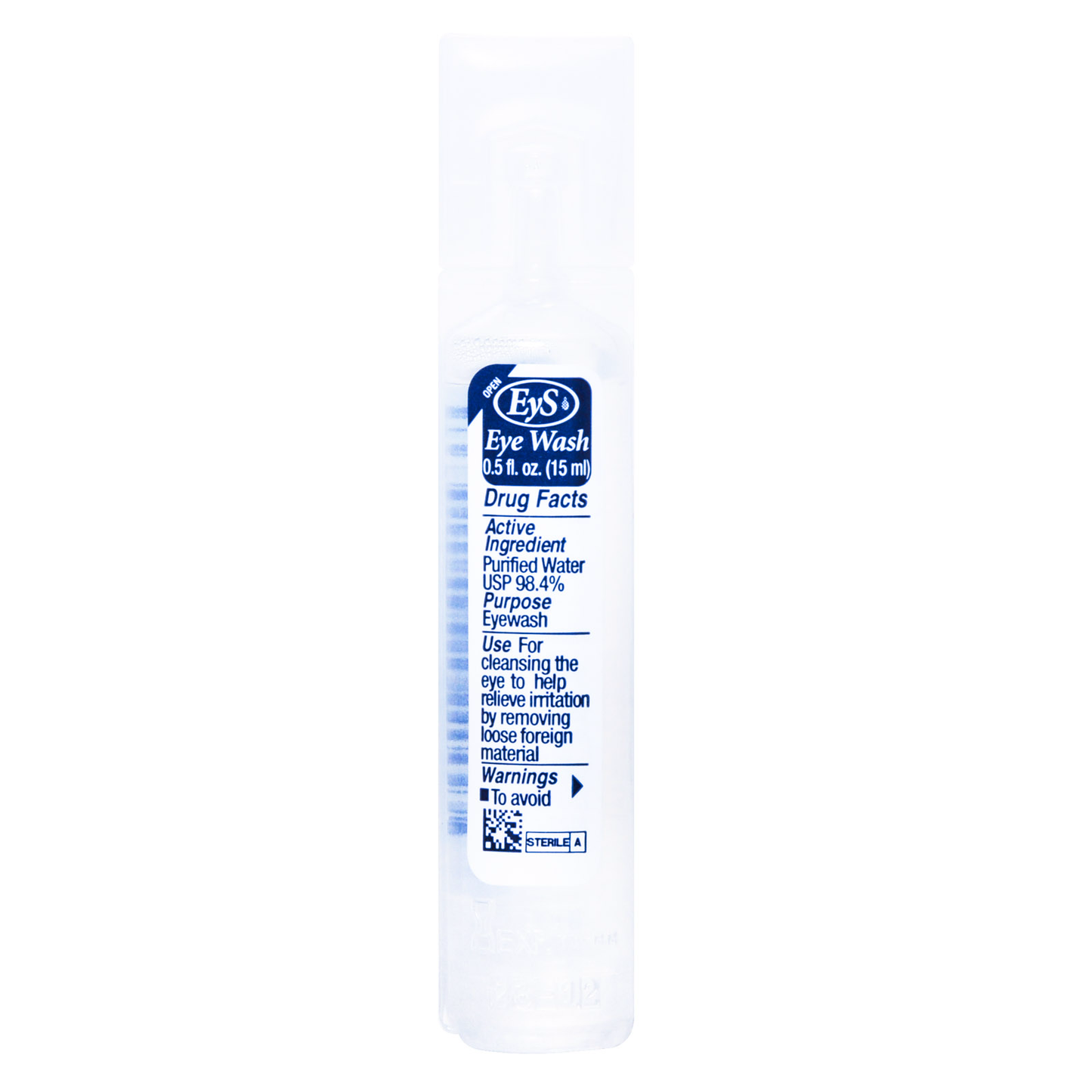 Eye Wash Single Use Bottle