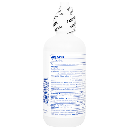 Eye Wash Single Use Bottle