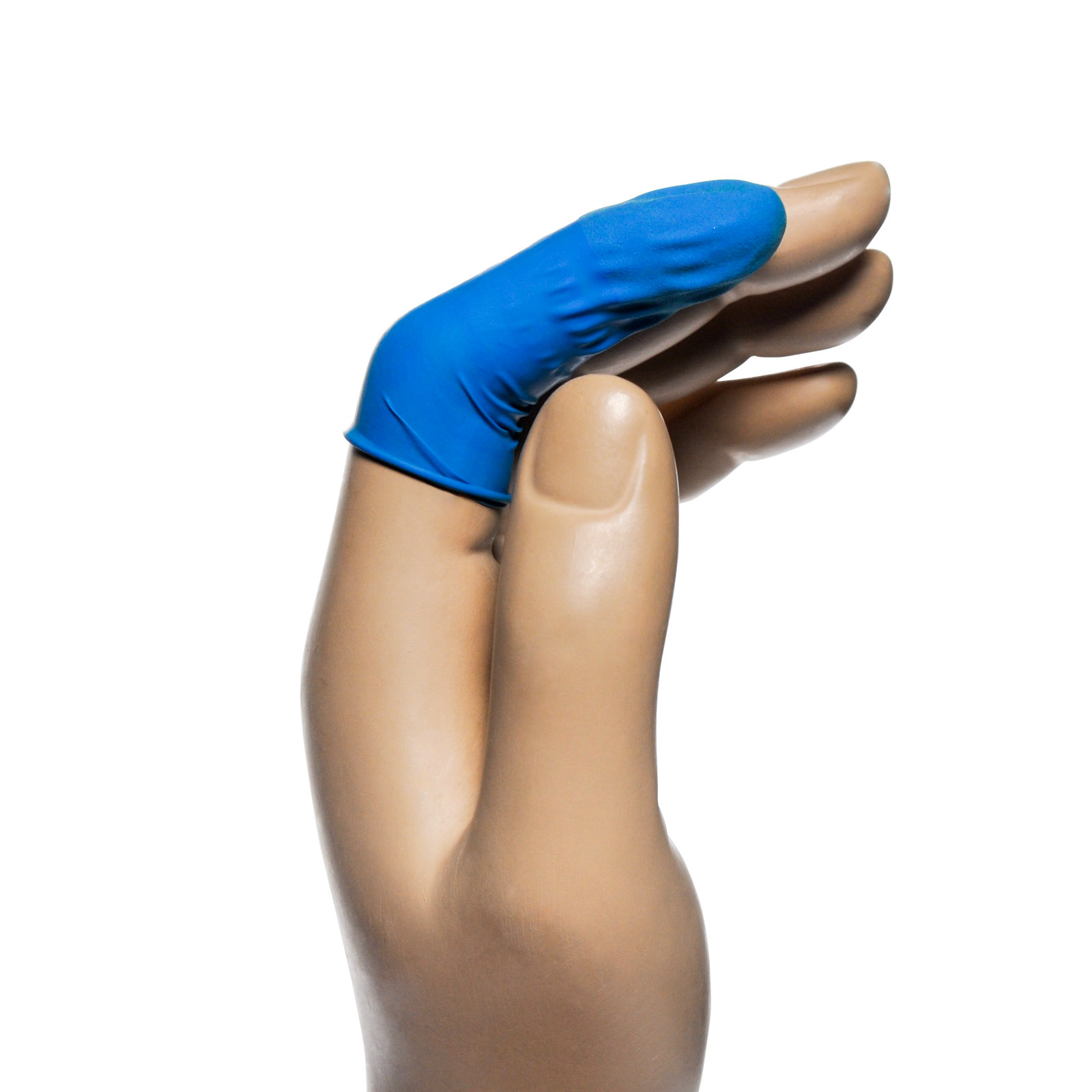 Fingercots Latex Blue for Food Preparation 144/box