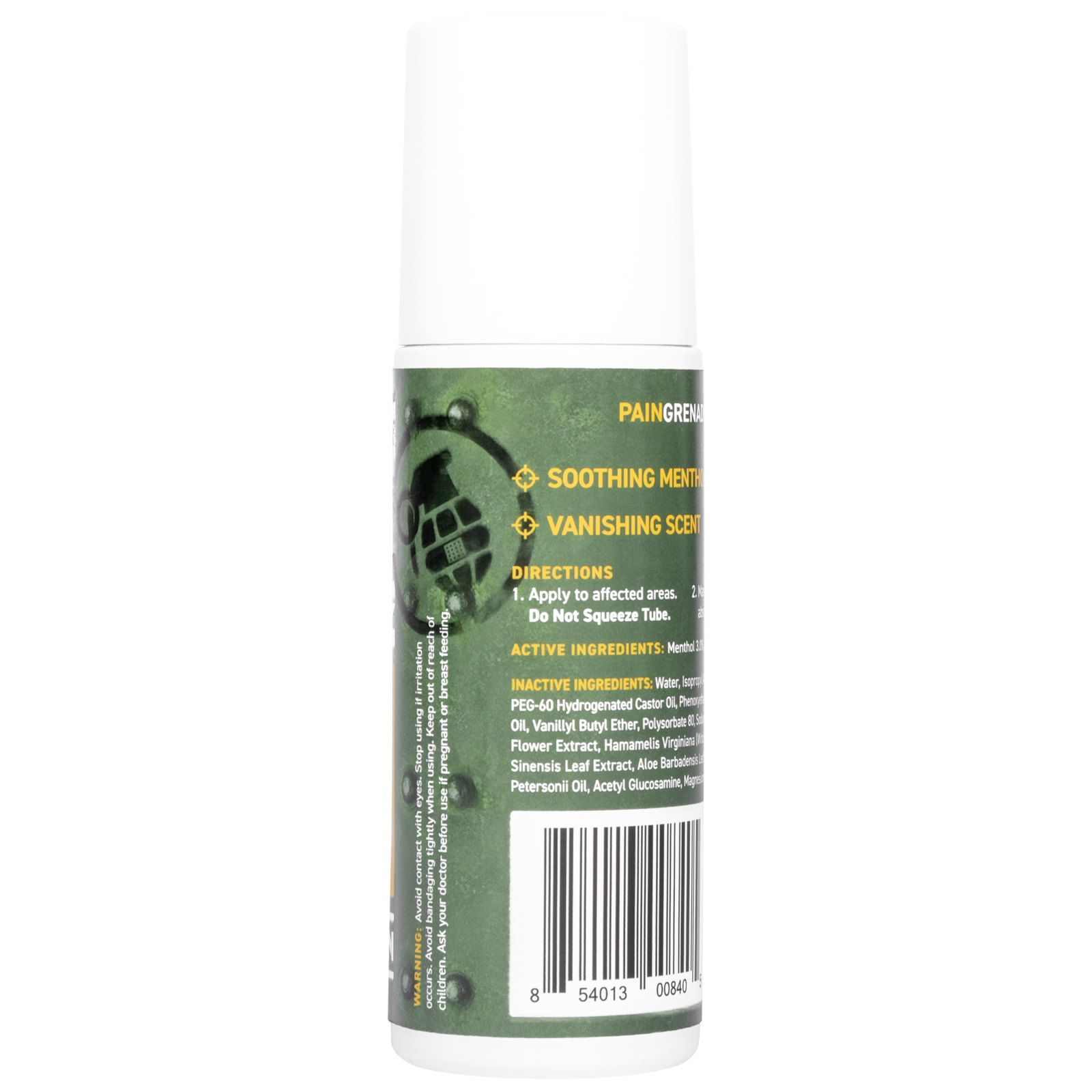 Pain Grenade Roll On 4 oz