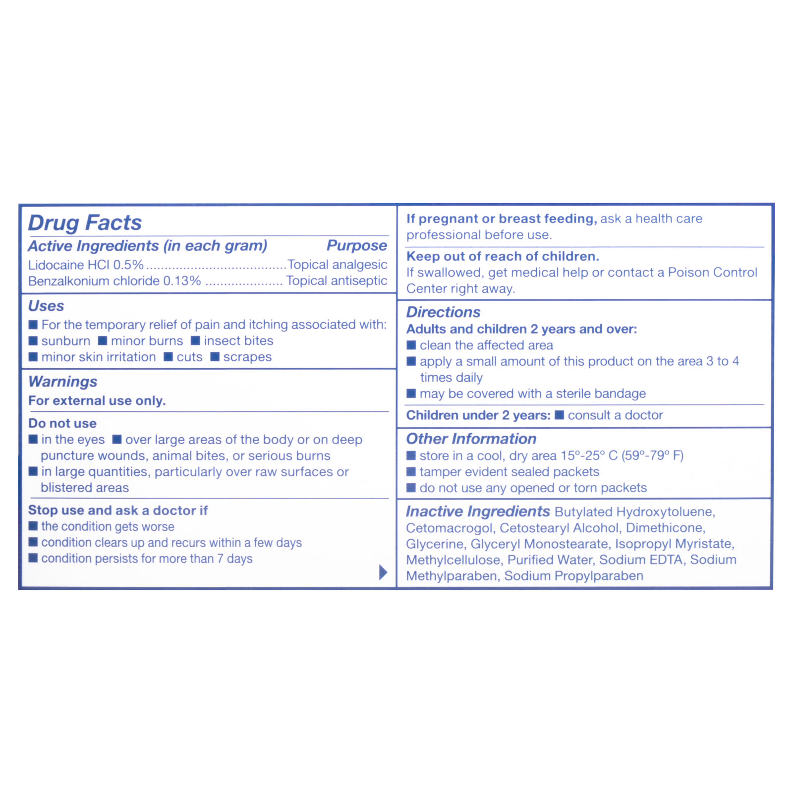 First Aid Burn Cream Packets Dynarex 144/Bx
