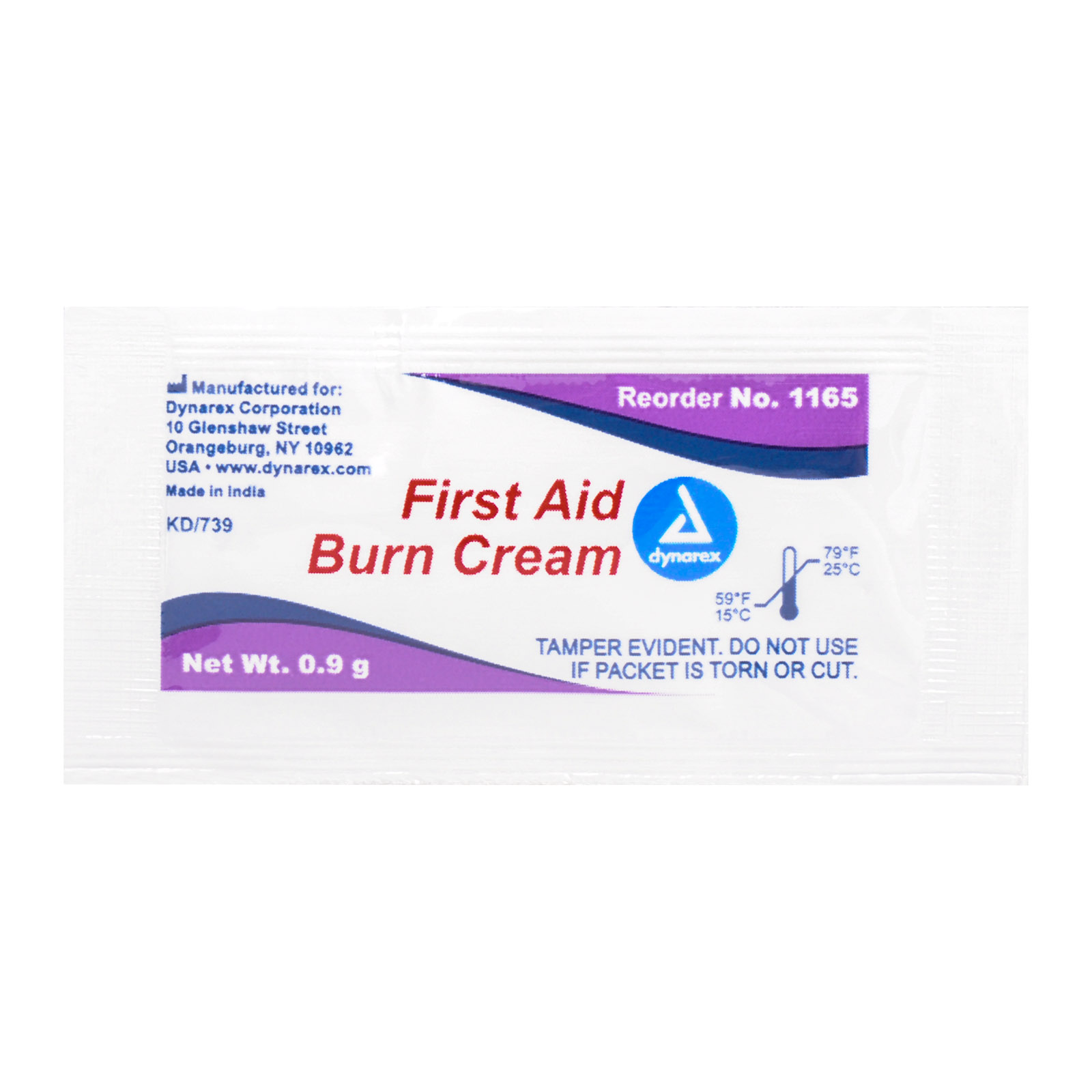 First Aid Burn Cream Packets Dynarex 144/Bx