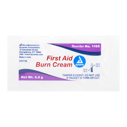 First Aid Burn Cream Packets Dynarex 144/Bx