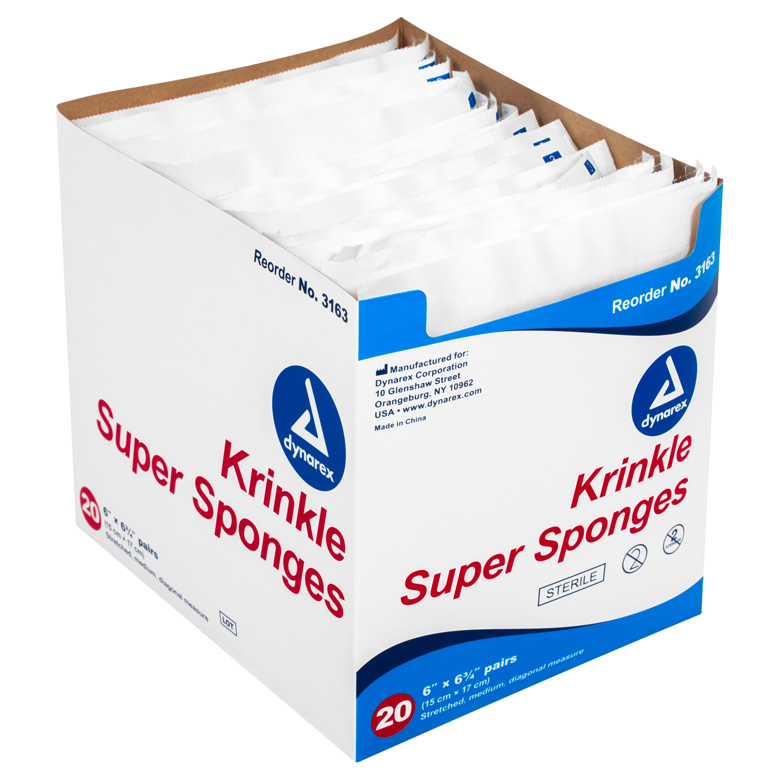 Kringle Gauze Super Sponges 6x6.75 (20/Bx)