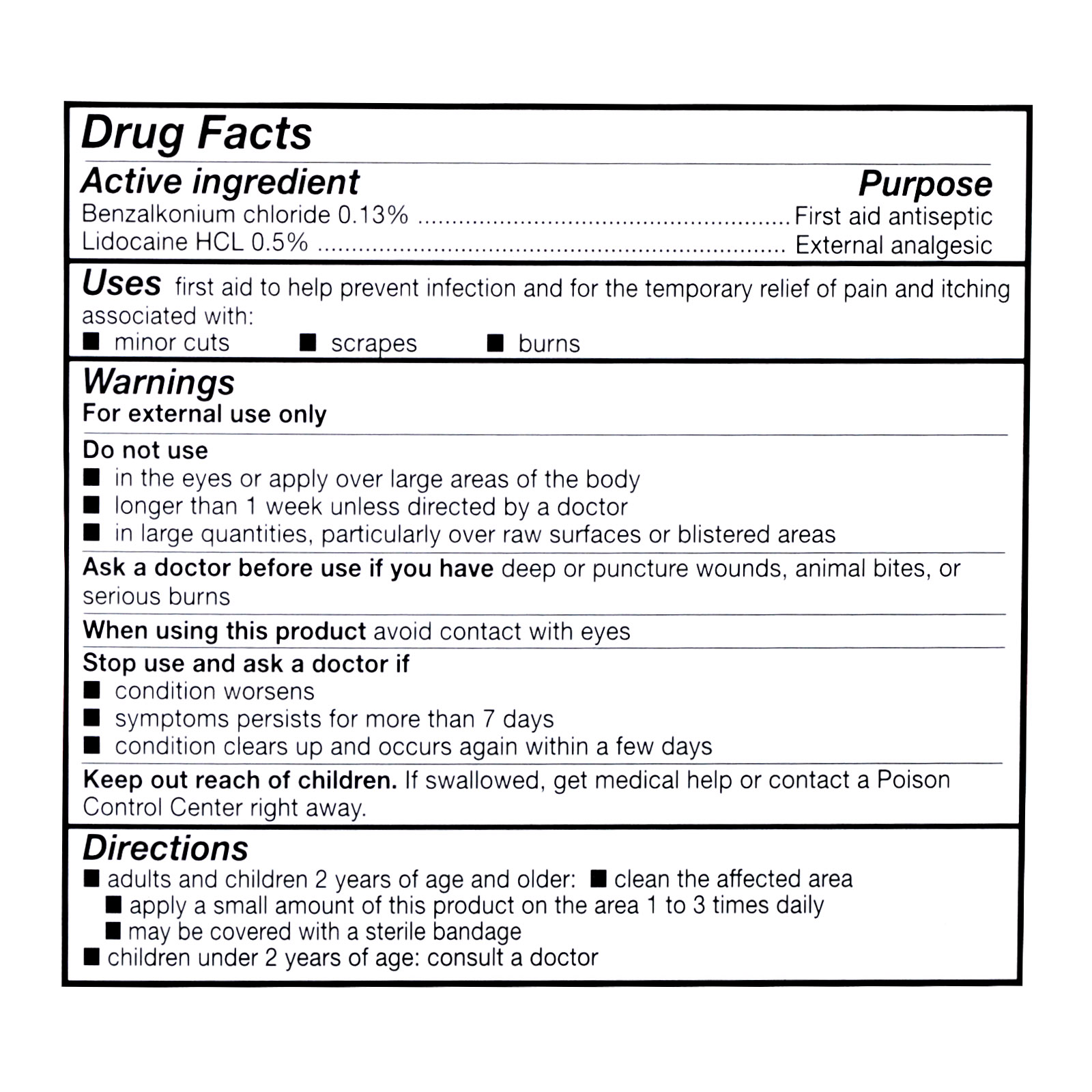 First Aid Cream Water Jel 25 Unit Dose Packets/box