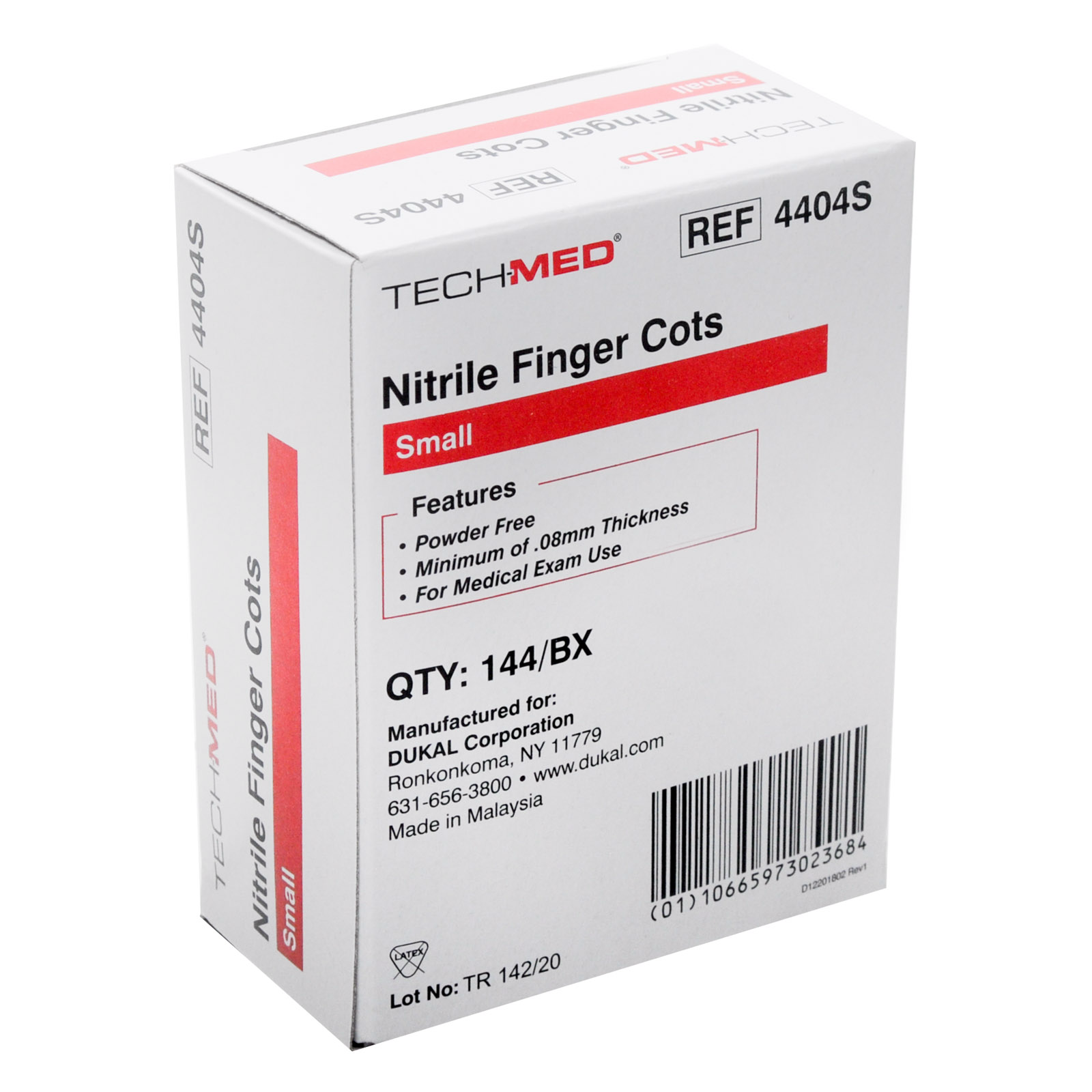 Nitrile Finger Cot (144/Bx)