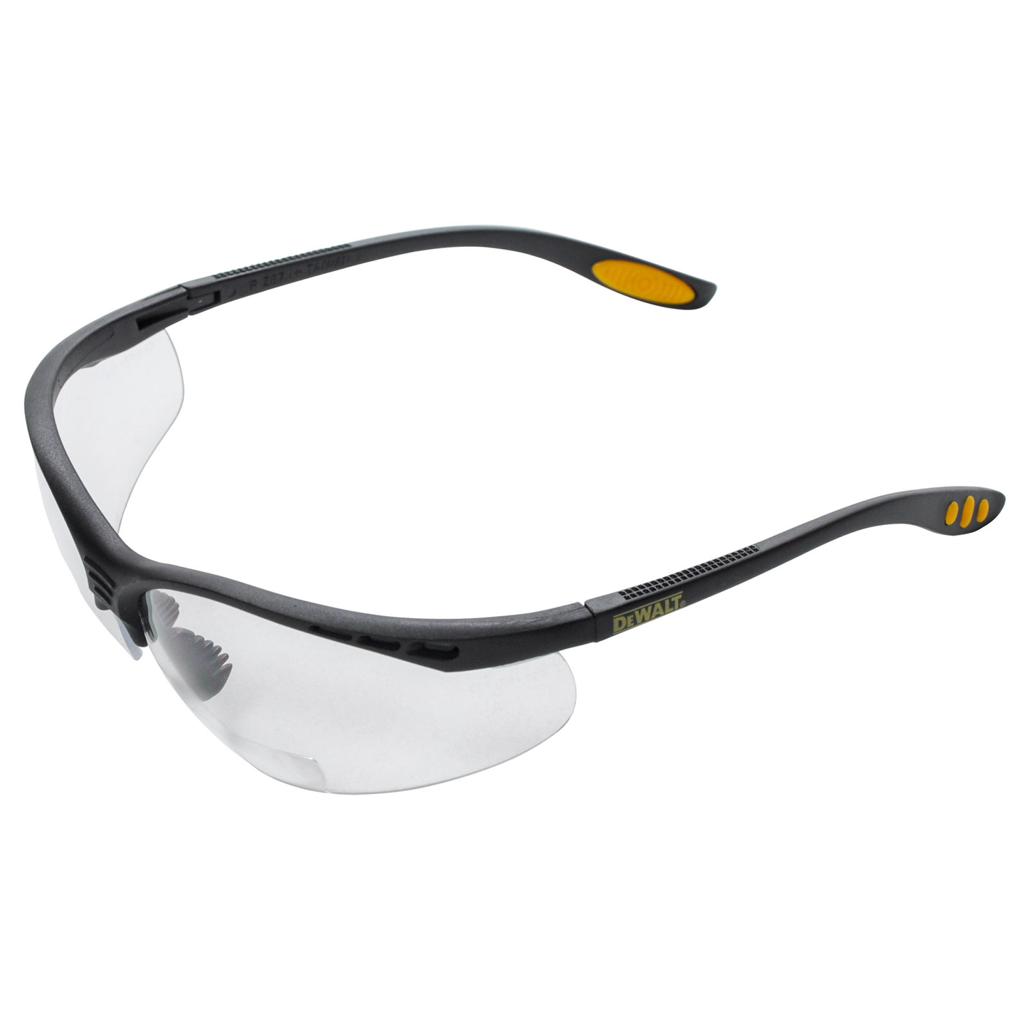 Bifocal Safety Glasses Dewalt Reinforcer Clear Lens Each