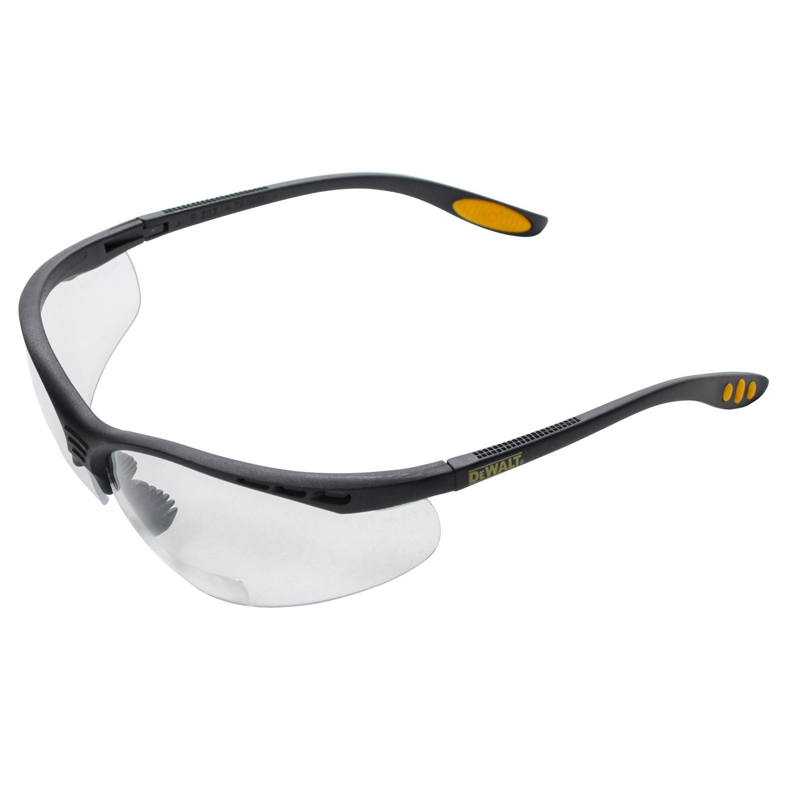 Bifocal Safety Glasses Dewalt Reinforcer Clear Lens Each