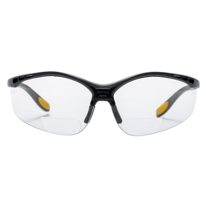Bifocal Safety Glasses Dewalt Reinforcer Clear Lens Each