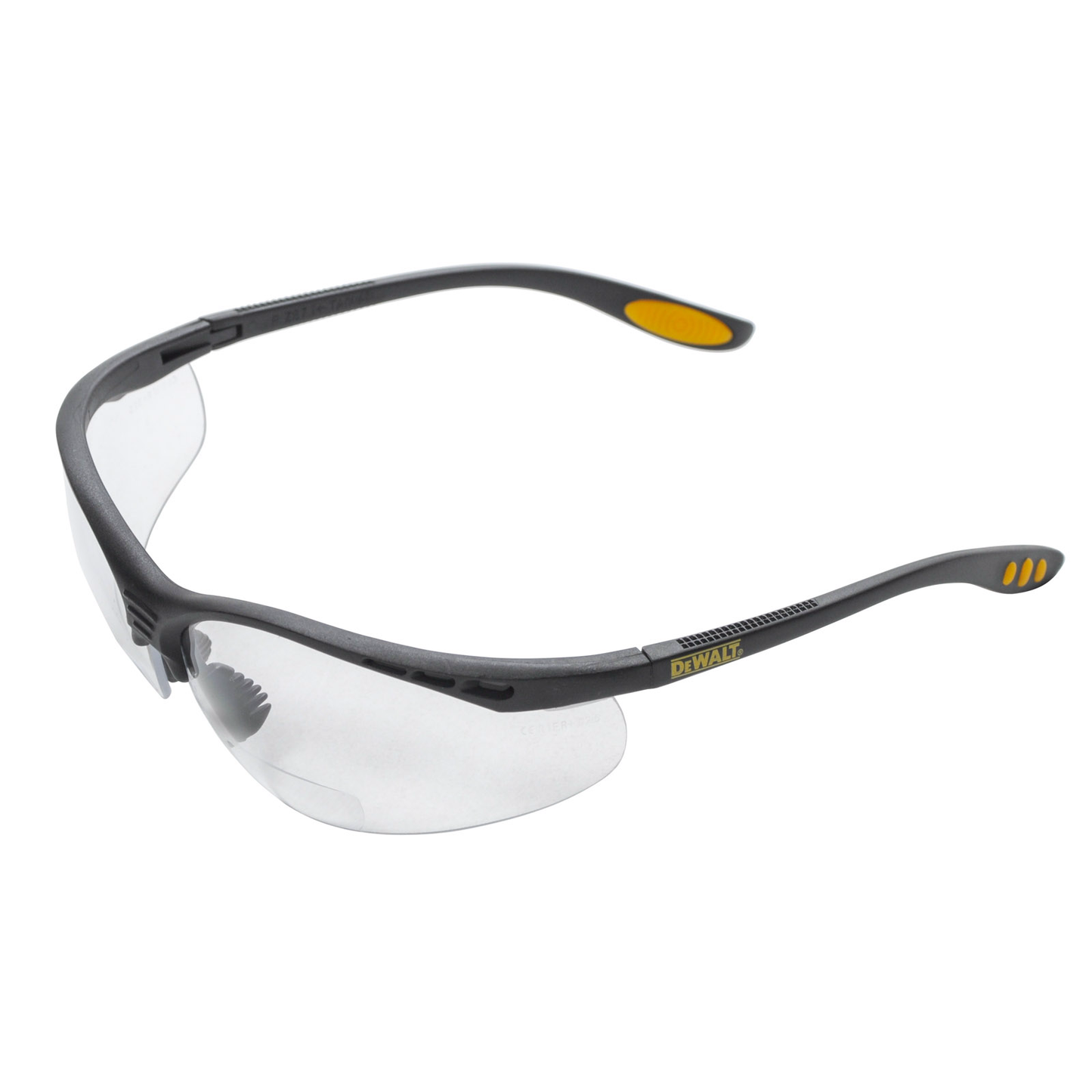 Bifocal Safety Glasses Dewalt Reinforcer Clear Lens Each