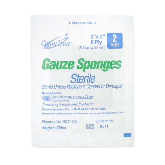 Gauze Pad 2x2 Each