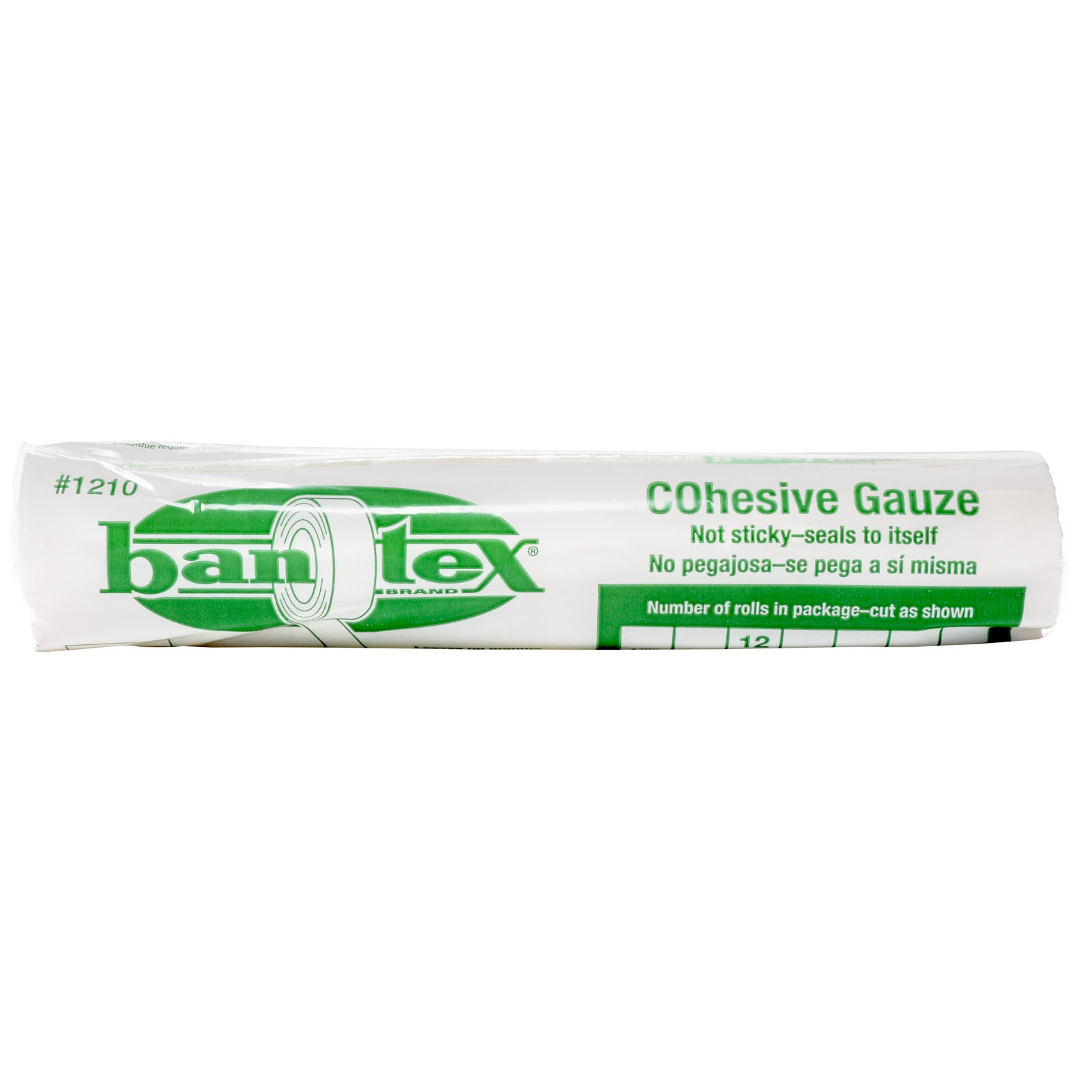 Bantex Cohesive Safety Finger Tape 1'' X 10 Yds 12/box White