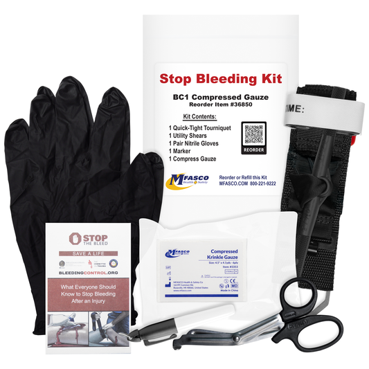 Stop the Bleed Pack BC1 Compressed Gauze