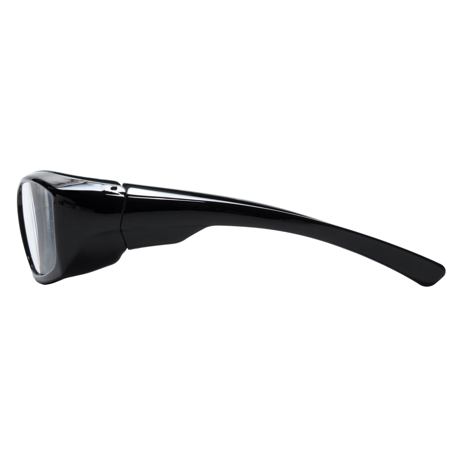 Emerge Full Magnifying Reader Safety Glass Black Frame 2.0 Mag