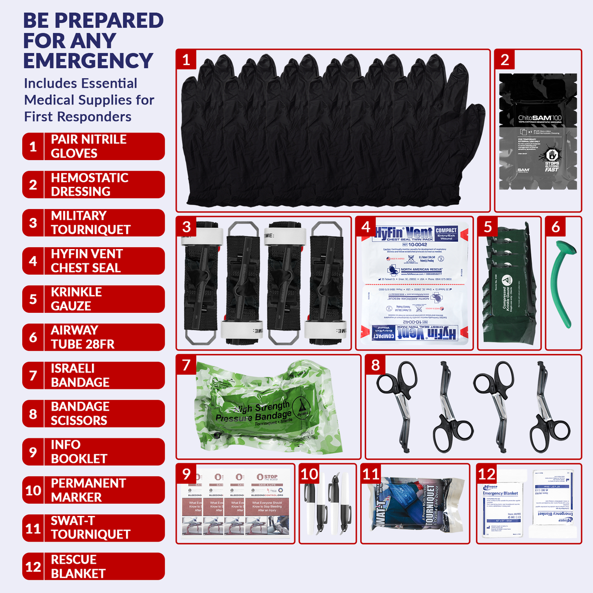 Stop the Bleed Public Access Advanced Kit