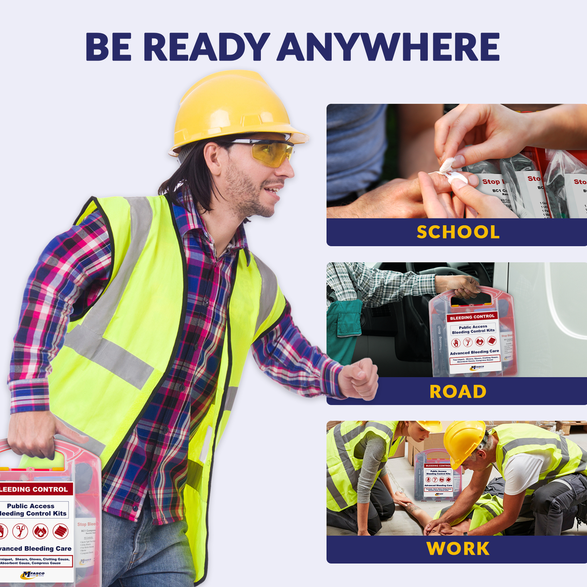 Stop the Bleed Public Access Advanced Kit