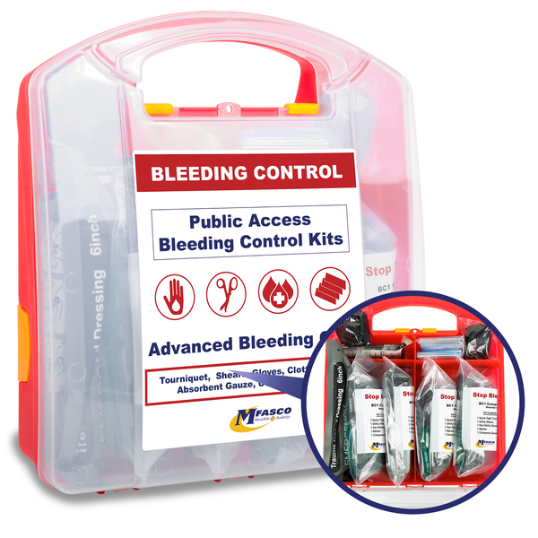 Public Access Stop the Bleed Advanced Kit | MFASCO Health & Safety