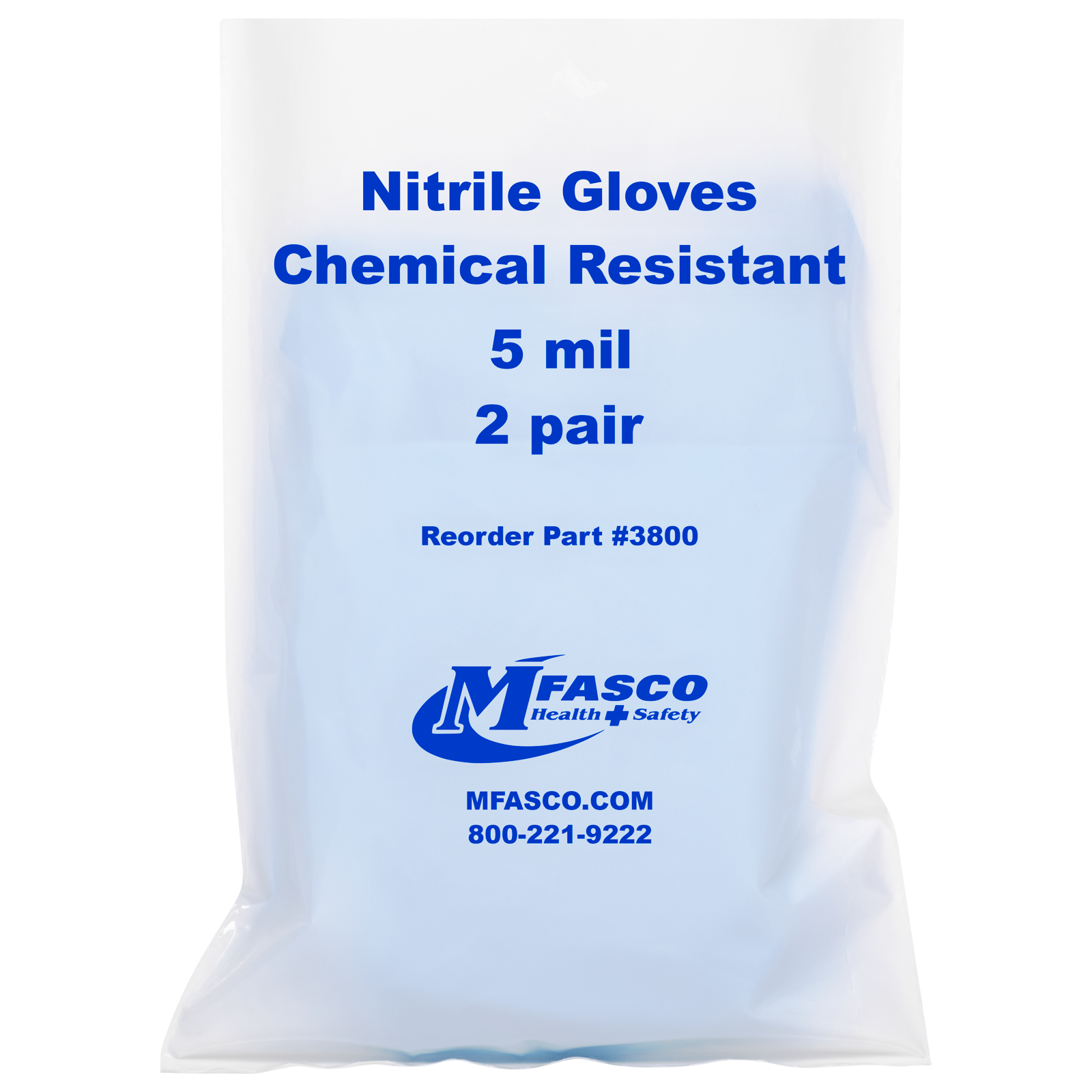 Nitrile Gloves 5 mil Xlarge 2 Pair/Pk