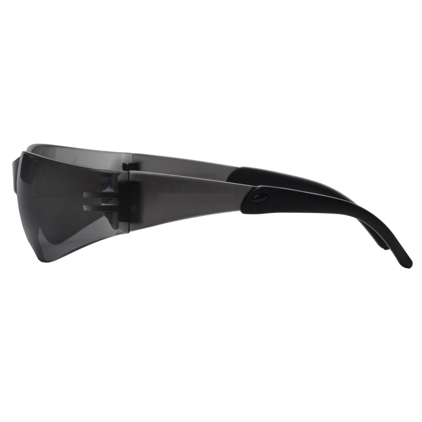 Radians Mirage Rt Safety Glass With Rubber Tipped Temples Smoke Lens