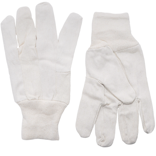 Canvas Work Gloves 8 Oz Mens Size Dozen