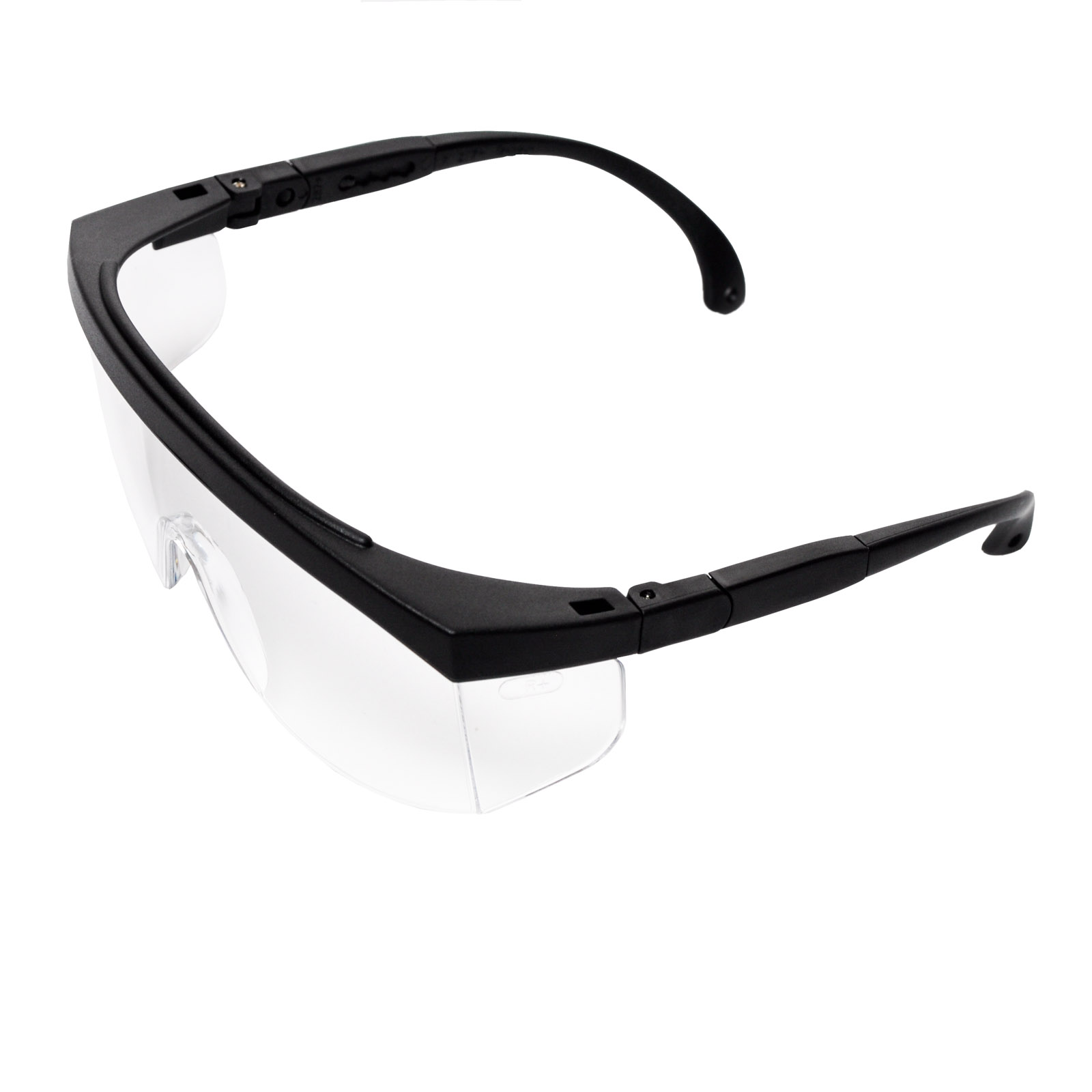 Radians Shark Safety Glass Colored Frame Clear Lens