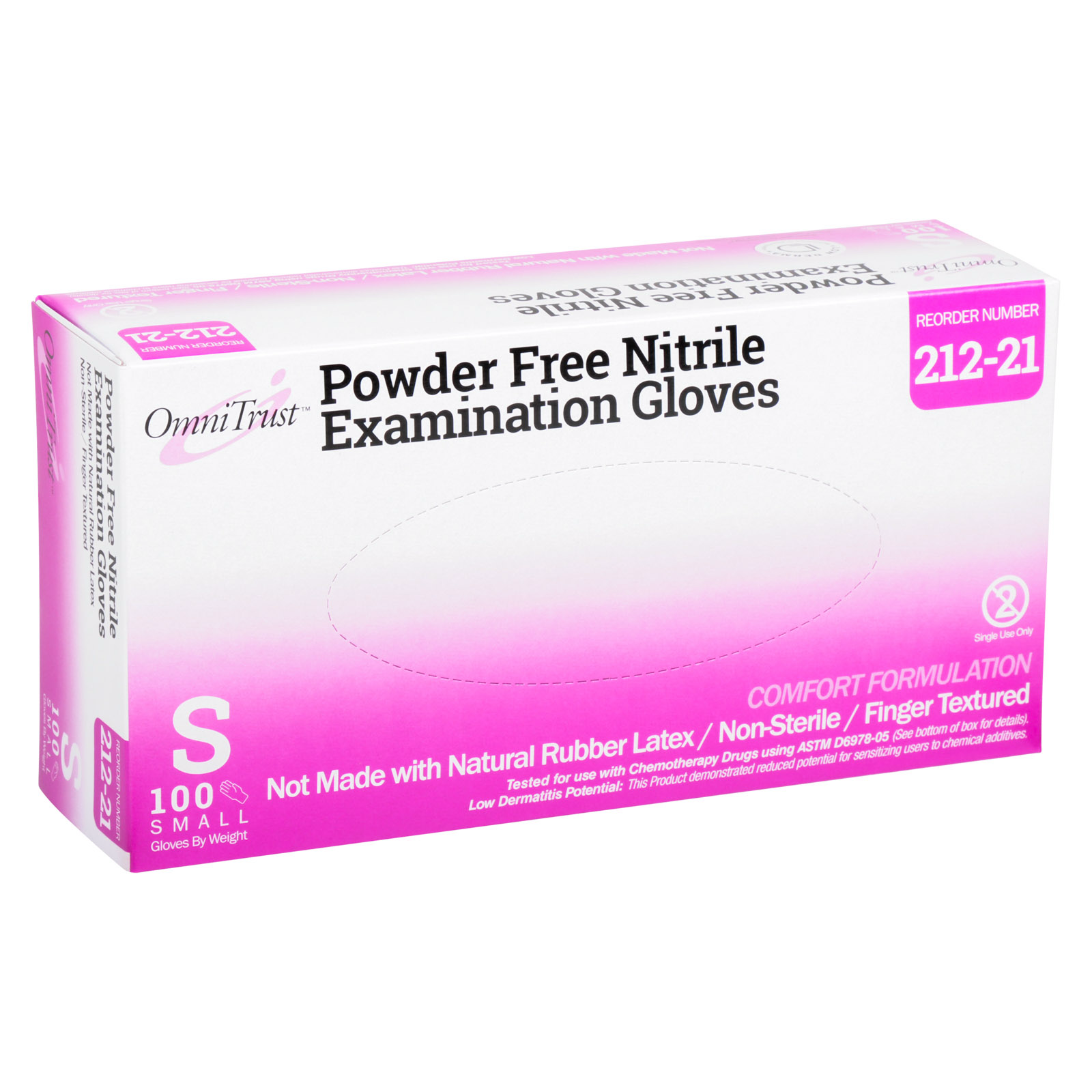 Nitrile Medical Examination Gloves Omni Trust Brand 100/box