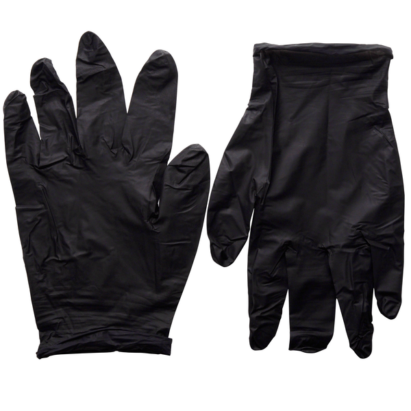 Black Nitrile Exam Gloves Pair in Ziploc Bag | MFASCO Health & Safety Black Nitrile Exam Gloves Pair in Ziploc Bag | MFASCO Health & Safety
