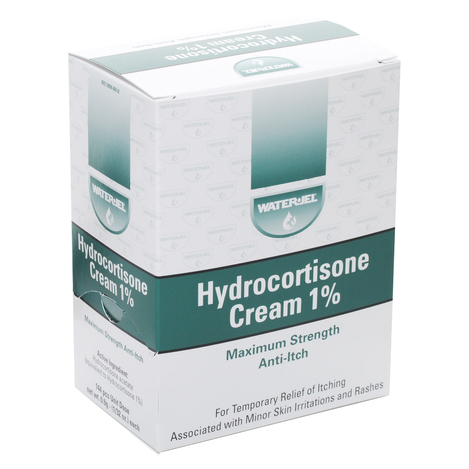 Hydrocortisone Cream Water-jel Anti-itch 144 Pkts/box