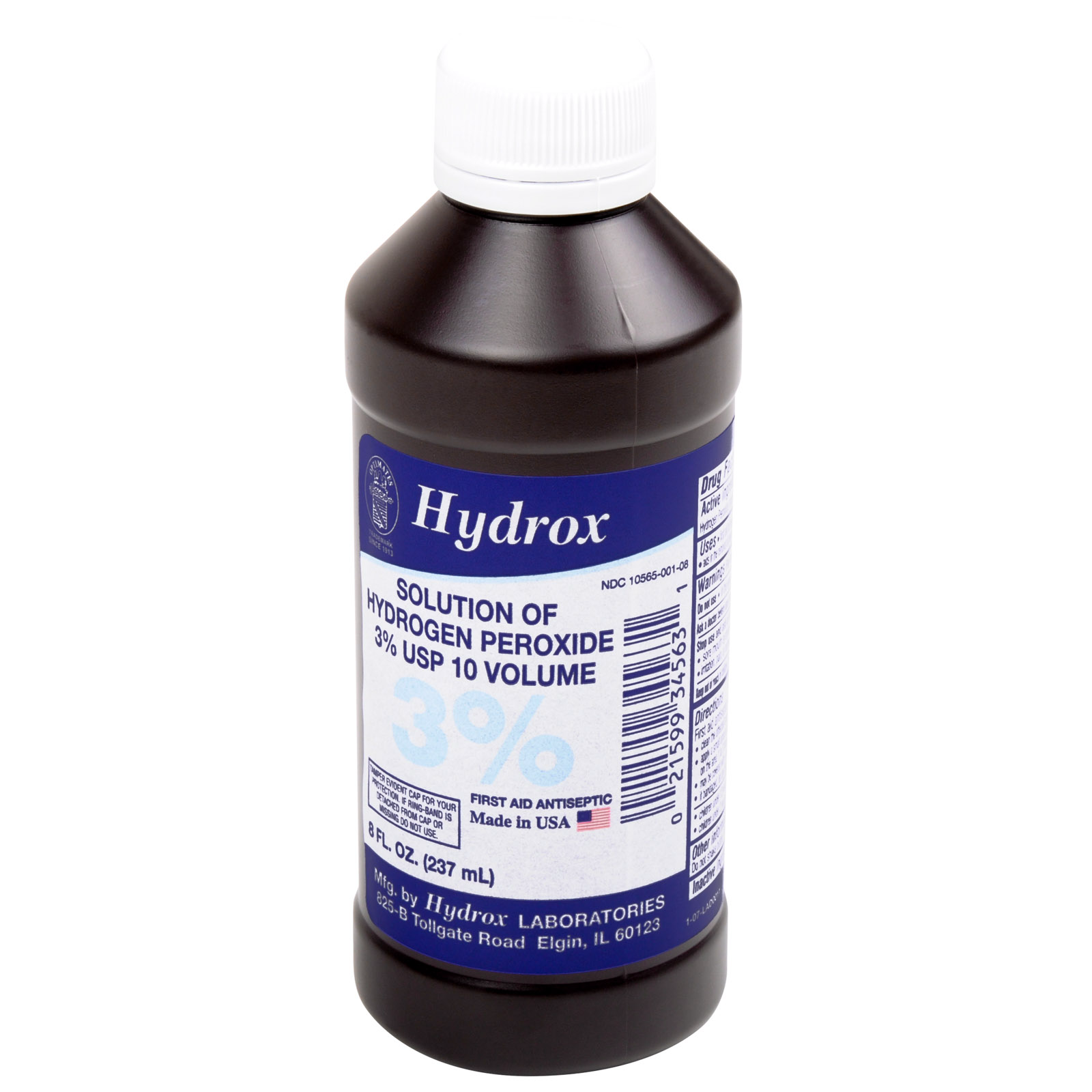 Hydrogen Peroxide Antiseptic Solution 8 Oz