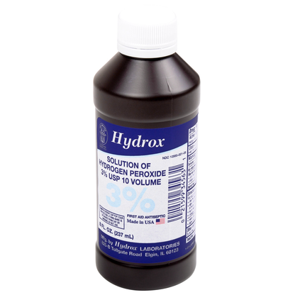 Hydrogen Peroxide Antiseptic Solution 8 Oz