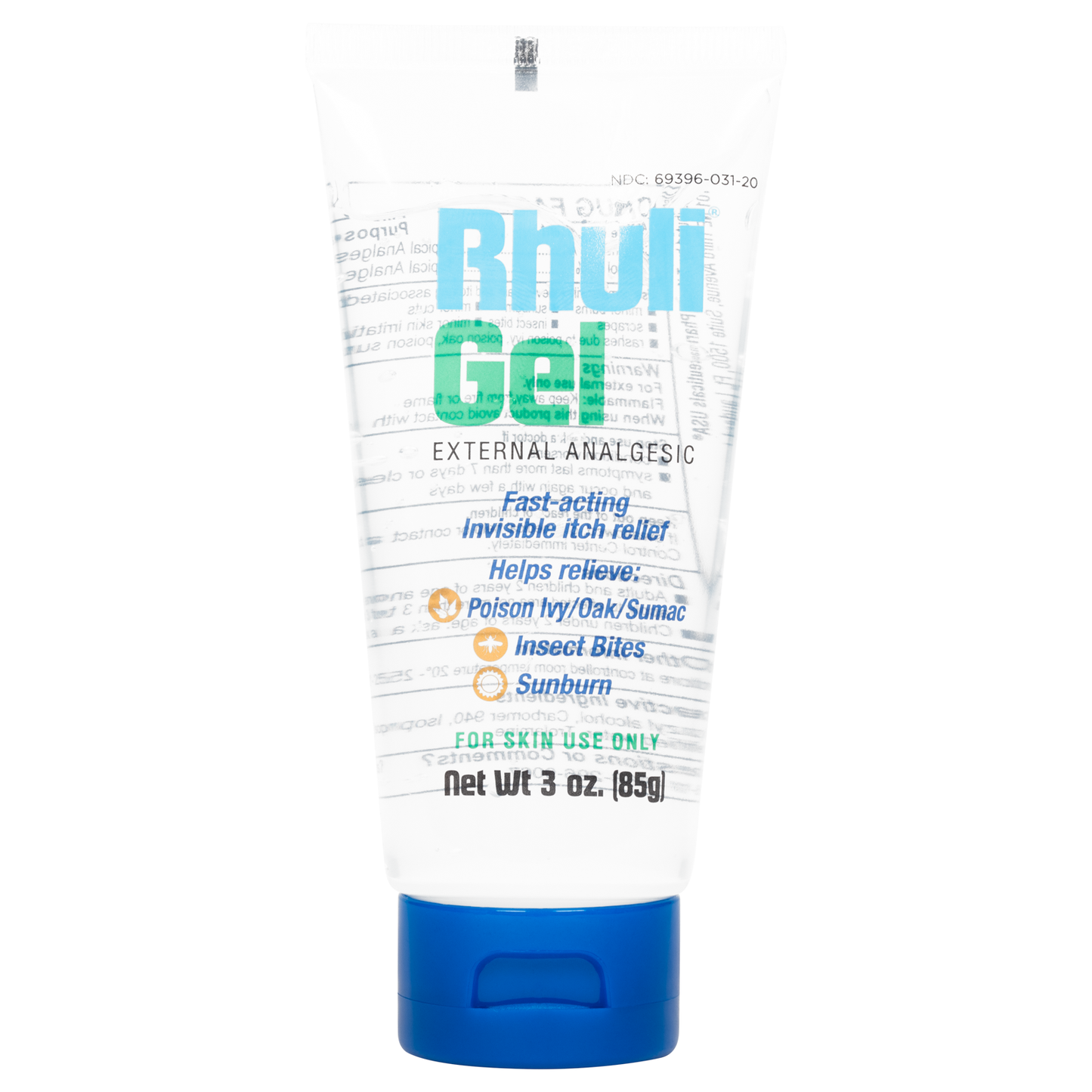 Rhuligel Itch Relief 3 oz Tube