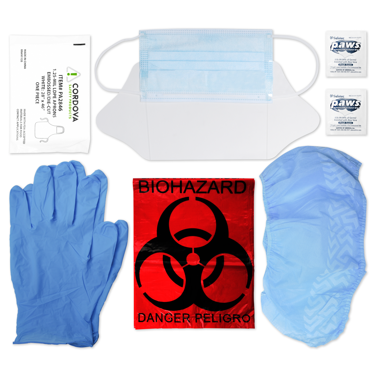 Personal Protection Kit With Apron | MFASCO Health & Safety