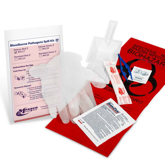 Biohazard Fluid Clean Up Kit Deluxe