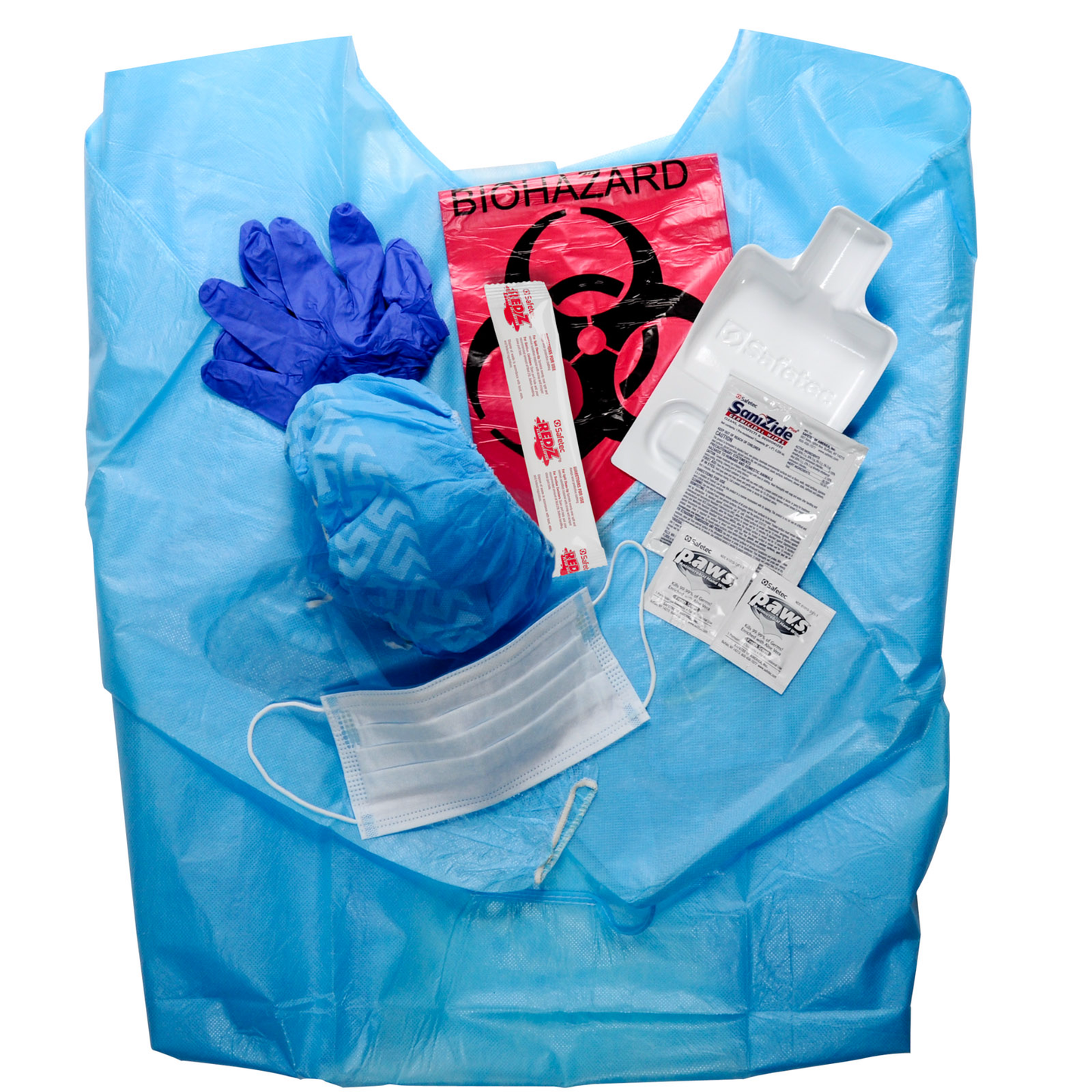 Biohazard Cleanup & Protection Combo Kit
