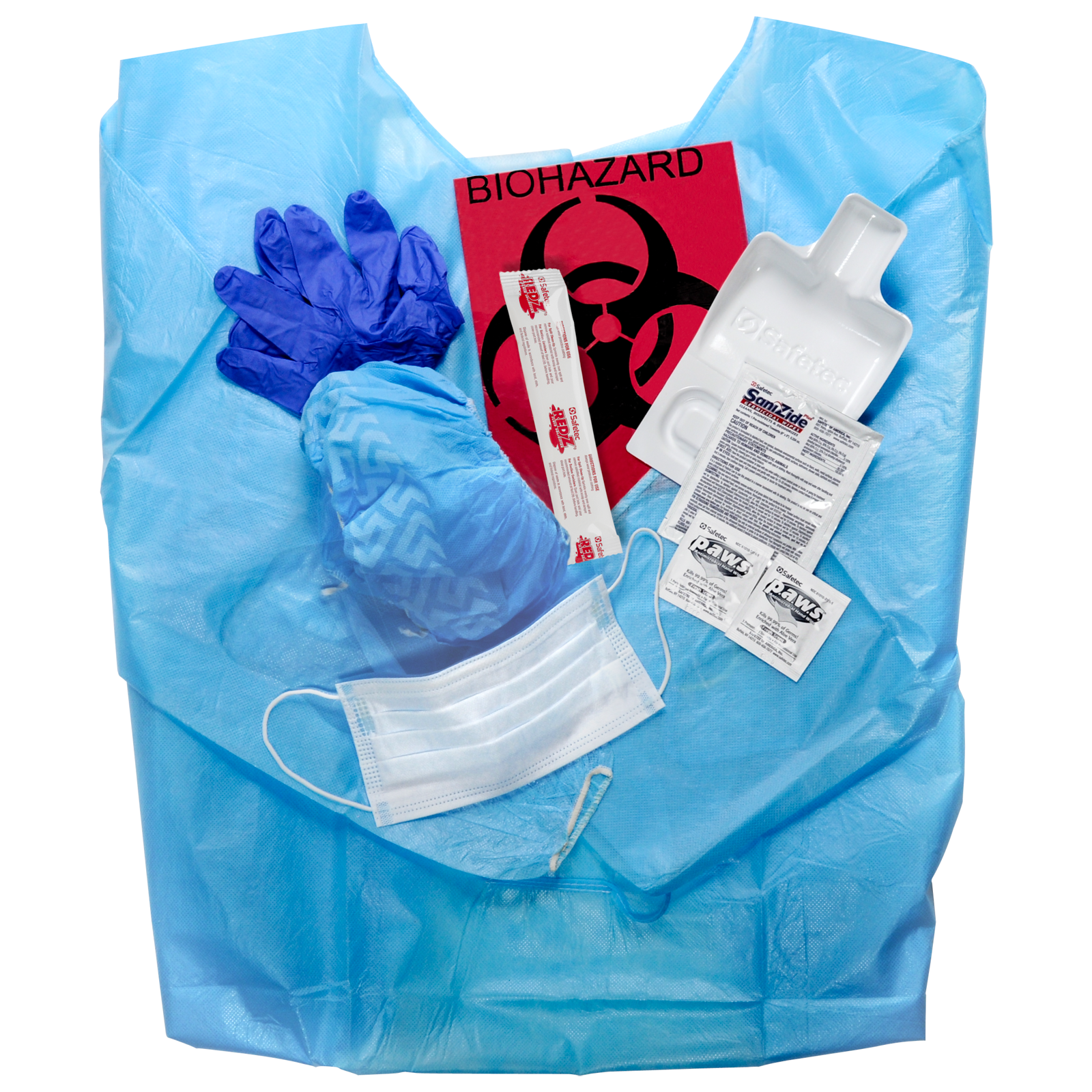 Biohazard Cleanup & Protection Combo Kit