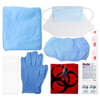 Biohazard Cleanup & Protection Combo Kit