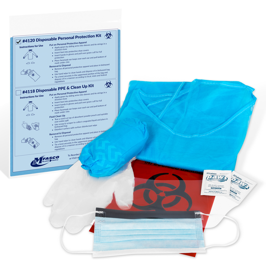 Personal Protection Equipment Kit With Gown MFA